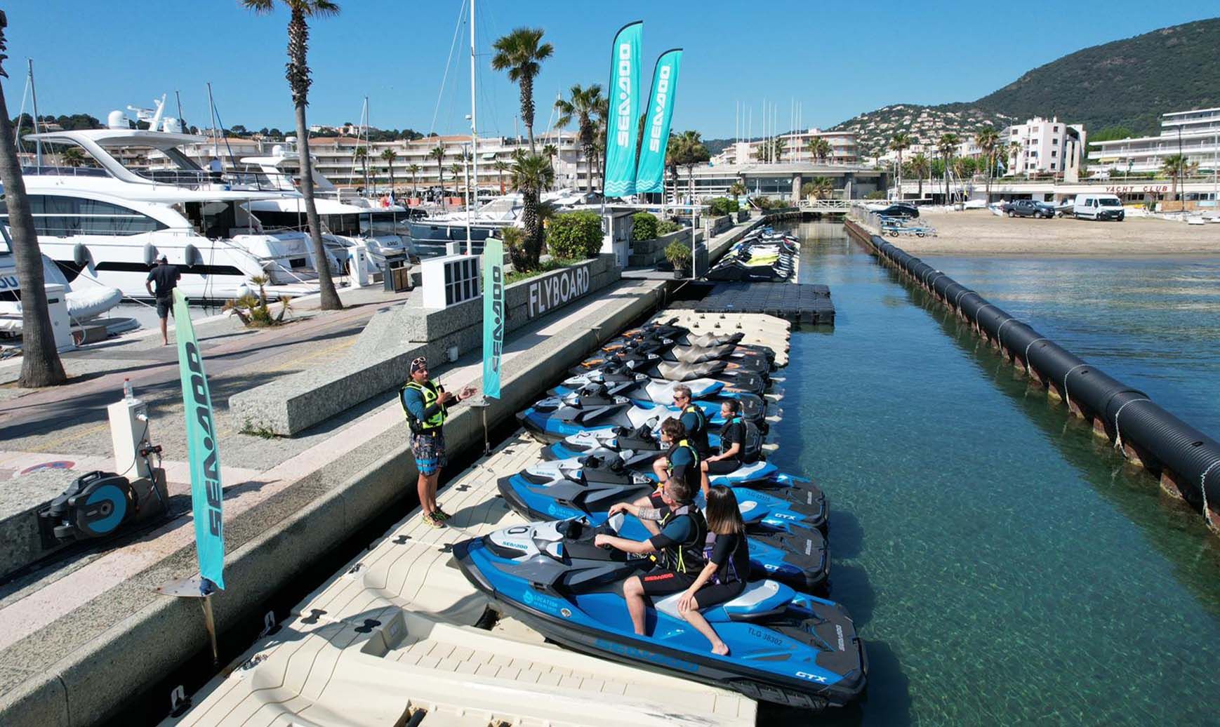 Jet-skis chez Holeshot Location à Cavalaire-sur-Mer