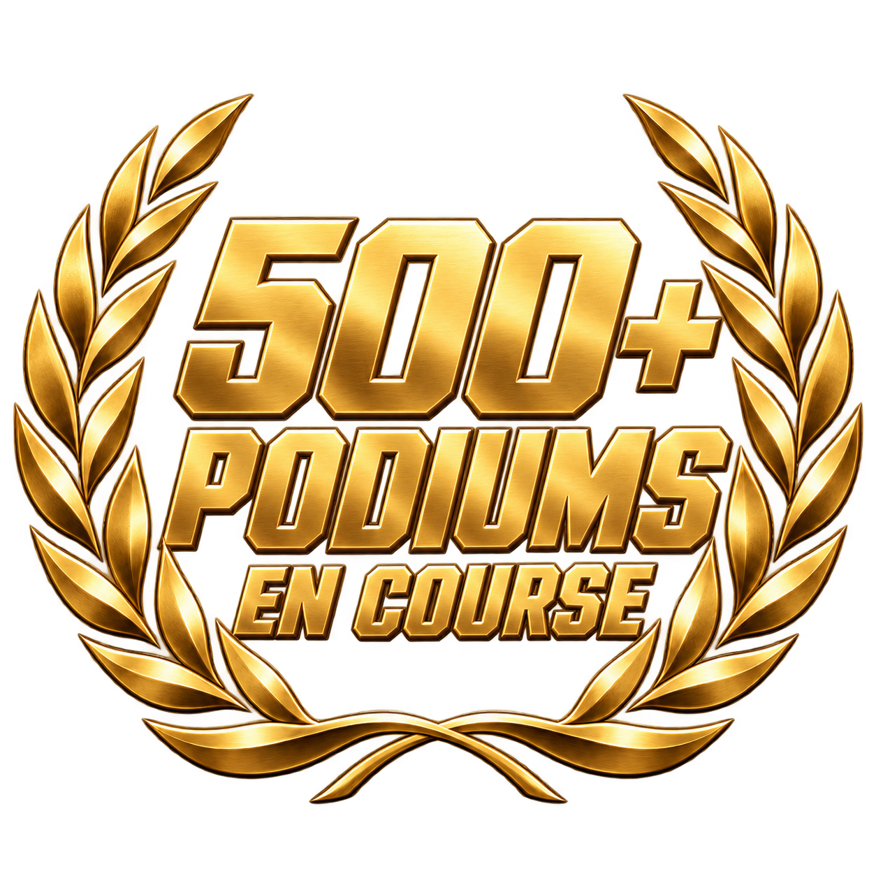 Plus de 500 podiums en course