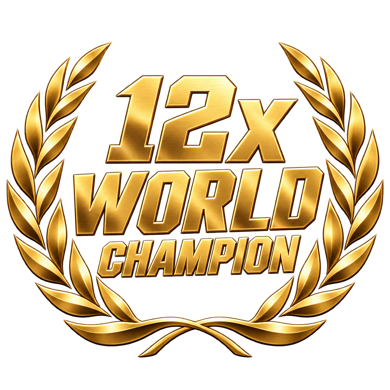12 fois champion du monde